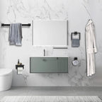 Matte Black Towel Bar Set 10-Piece Black Bathroom Hardware Set Towel Holder Set Includes 23.6 Inch Towel Bar,Toilet Paper Holder with Shelf,Stainless Steel Wall-Mounted Bathroom Set