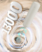 CIRCLE JOY Portable Rechargeable Milk Frother Hanheld, Dual Spring Whisk Electric Coffee Frother Wand Drink Mixer for Matcha Lattes Cappuccino, Kitchen Gifts, Beige