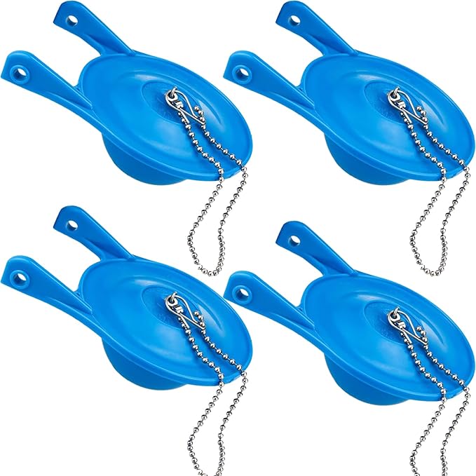 3-Inch Toilet Flappers Replacement Compatible with Gerber 99-788 Rubber Toilet Flapper Fits 3 Inch Toilet Flush Valve, Easy to Install, 4-Pack