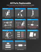 ASAHOM Permanent Outdoor Light Pro S108B, 100FT with 72 RGBCW 70lm LED, WLED Integration, AI Lighting, 30000 Lighting Effect Combination, IP67 Waterproof for Halloween Christmas and Daily Decor, White