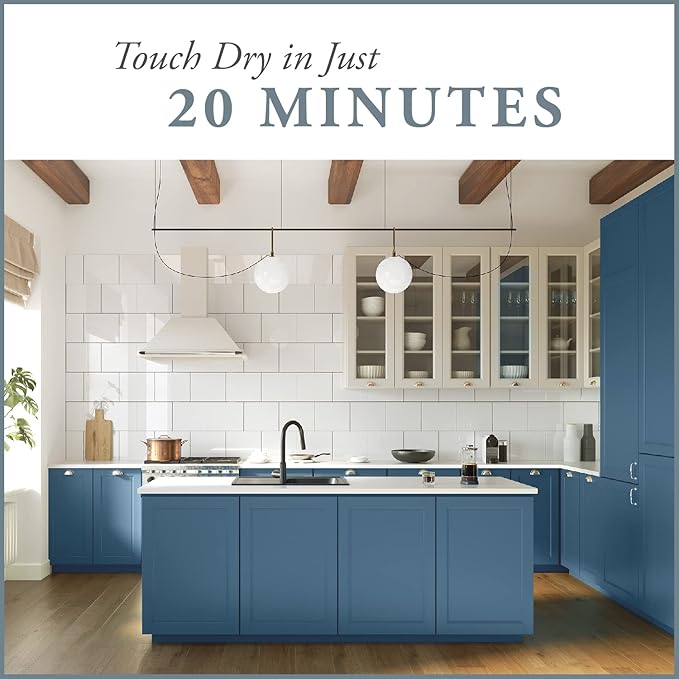 AMY HOWARD AT HOME Chalk-Based One Step Paint for Furniture, Cabinetry, Decor, Finish, and More | No Stripping, Sanding, or Priming | Medium Base | 32 Ounce | Mai Dragon