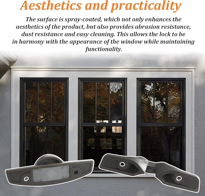 Window Locks & latches for Andersen, Window sash Lock, Sash Lock and Keeper for 1968 to Present (Stone Color)