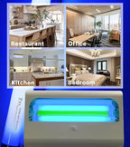 amgolibi 18 Inch 15 Watt U V/A Black Light Bulb F15T8/BL Replacement T8 BL Fluorescent Lamps for 30W Machine 350BL 365-nm Blue Light 4 Count