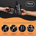 Pinch Magic Fiber | Prebiotic Fiber Supplement for Women & Men | Psyllium Husk Powder for Digestive & Gut Health Support | Keto, Vegan, Sugar Free Fiber Powder | USA-Made | Tropical, 28-Day Supply