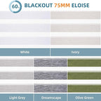 SmartWings Motorized Zebra Shades Work with HomeKit, Alexa, Google Home, 90% Blackout Light Filtering Day Night Sheer Blinds, Privacy Light Control, for Home/Office, Customized, Multi Color Samples