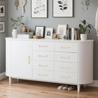 15 Pack 5 Inch(128mm) Hole Center Modern Brushed Gold Cabinet Pull Handle Timeless Vanity Drawer Pull Handle Classic Cabinet Hardware for Kitchen Dresser Bathroom, Screws Included, B-Gold(5x15)