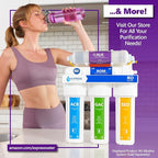 Express Water 2-Year Whole House Water Filter Set – 3 Stage Water Filtration Replacement Kit – Sediment, Coconut Shell Carbon High Capacity Cartridge Filters – 5 Micron Water Filter – 4.5” x 20” inch