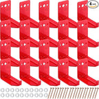 Queekay 20 Pack Fire Extinguisher Mount Universal Bracket 5 to 40 lb Fire Extinguisher Holder Wall Hook Hanger(Classic Style)