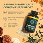 Primal Harvest Primal Immune Defense 10-in-1 Immune Defense Supplement: with 7 Billion CFU Probiotics, Zinc, Vitamins C, B6, D3, K2 - Immune Boosters for Adults 60 Capsules (1 Pack)