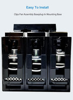 Q3100 100-Amp Three Pole Type QP Circuit Breaker Plug-in Mount Standard MCB Thermal Magnetic Protection, 10KA 120/240V, Compatible with Siemens PL and ES Series Load Centers(3P 100A)