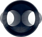 4" to 2-1/2" 2-Way Dust Collection Splitter Junction Fitting, Multi Port Fits Standard Hoses and Shop Vac Accessories, Dust Medusa