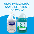 Kinzua Environmental Fly-Zyme, Highly Concentrated Enzyme Drain Cleaner for Pipes, Drain Gel for Fruit Flies, Organic Waste Degrader & Odor Neutralizer, 1 Gallon