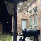 24 Pack 6 Inch Canless Recessed LED Ceiling Lights - 6000K Daylight Can Light, 1050LM High Brightness, 12W 110W Eqv, Ultra-Thin LED Recessed Lighting for Bedroom Kitchen Living Room Hallway