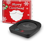 VOBAGA Coffee Mug Warmer&Cup Warmer for Office Desk Use Gift, Electric Beverage Warmer with Three Temperature Settings, Coffee Warmer for Cocoa Tea Milk with Auto Shut Off(NO Cup) (X-MAS Package)