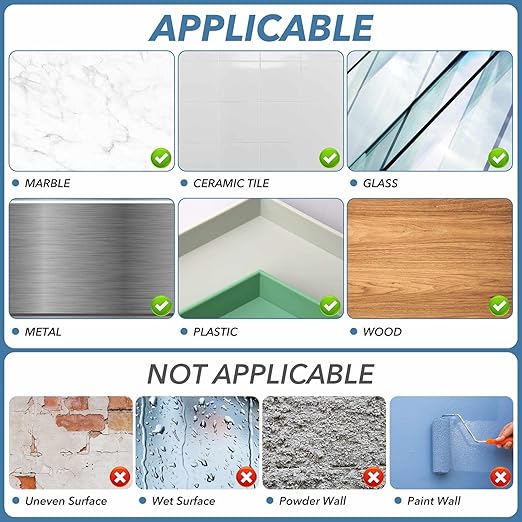 Double Sided Tape Heavy Duty ， Premium Removable Mounting Adhesive Grip Tape, 16.5FT Strong Mounting Tape Adhesive Tape, for Carpet Mats/Craft Wall Mounting