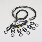 Light Socket with Cord Outdoor Light Socket Wire with E26/E27 Socket Light Bulb Socket with Cord Temporary Construction Lighting Waterproof Socket Corded (6 Pack) 5Foot 20Awg Ma6009