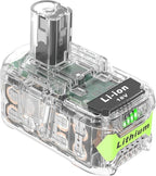 5000mAh High-Capacity Replacement for Ryobi 18V Battery P102 P103 P104 P105 P107 P108, Compatible with Ryobi ONE+ 18V Cordless Power Tools and Charger(Transparent)