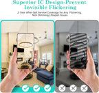 AMDTU Vintage Edison LED Bulb 60W E26 Standard Base 4000K bright White Dimmable G45 Globe 60 watt Round Neutral White Glow Lightbulb Provides a Bright Ambiance Ideal for Room