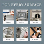 AMY HOWARD AT HOME Chalk-Based One Step Paint for Furniture, Cabinetry, Decor, Finish, and More | No Stripping, Sanding, or Priming | Ultra-Light Base | 32 Ounce | Stoneware