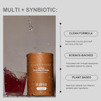 Multivitamin Drink Mix | B.Wild Plant Based Antioxidant Drink | Prebiotics and Probiotics for Digestive Health | Fruit Punch Flavor - 300 g