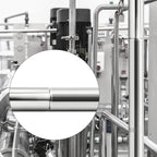 TAISHER 2PCS 304 Stainless Steel Pipe Fittings, 3/8" NPT Male Threaded, 6" Length Weld Nipple Cast Pipe