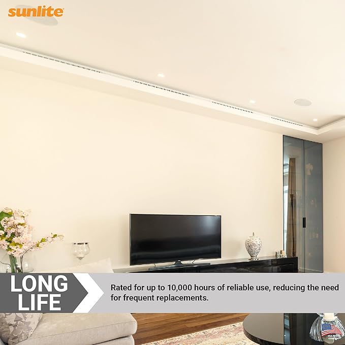 Sunlite CFL Plug-in PLT 4-Pin Triple Tube Light, 32 Watts, 4-Pin GX24q3 Base, 2400 Lumens, 3500K Neutral White, 10 Pack