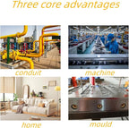 18PCS 1/8" NPT Brass Male Pipe Plug Fitting Hex Counter Sunk Pipe Plug (1/8" NPT)