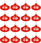 1/8 Tile Leveling System Tile Spacers Leveling System Tile Anti-Loosening and Spacing System Kit (1/8"-300pcs White Base + 100pcs Red Cap)