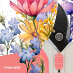 Fiskars Floral Pruning Shears, Gardener Gifts Women, Plant Cutting Scissors for Flowers, Spring Bloom
