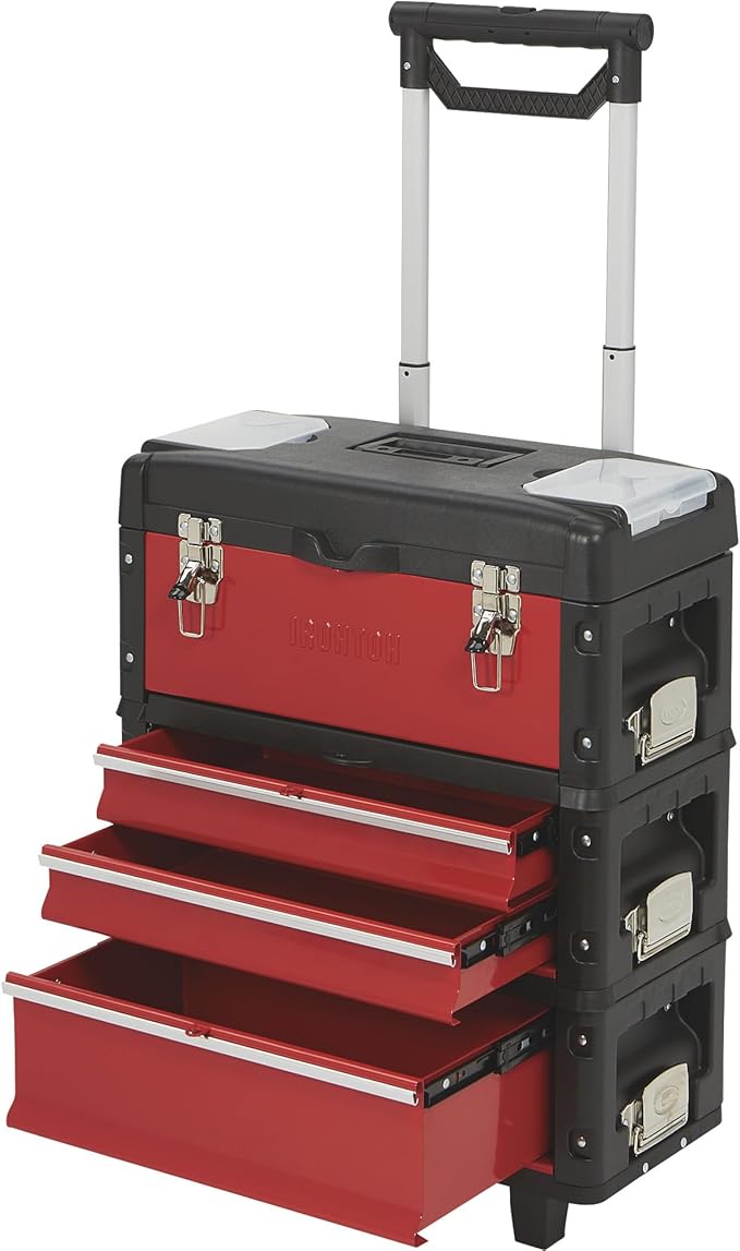 Ironton 20in. Toolbox Storage System - 20in.W x 12in.D x 25in.H