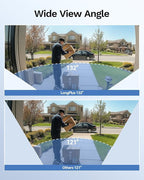 LongPlus 4K Home Security Camera System, 12MP H.265+ 16CH NVR with 4TB HDD for 24-7 Recordings, 8pcs Wired PoE Security Camera System, Person Vehicle Pet Detection, CCTV for Businesses Home, LP8MEF8B1