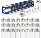 GoodBulb 32-Watt 48 Inch T8 Fluorescent Light Bulb 5000K Daylight White Light Color Medium Bi-Pin Base 3050 Lumens 86 CRI 24000 Life Hours Instant/Programmed Start (Pack of 25 Bulbs)