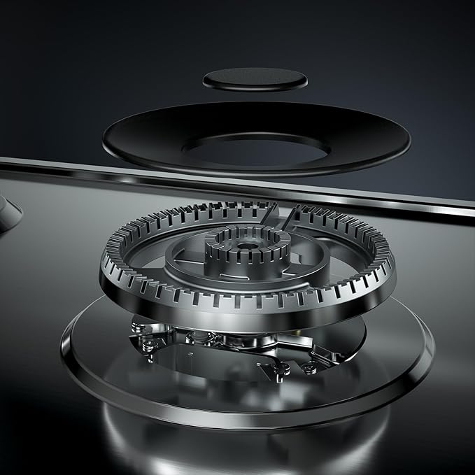 Empava 30" Gas Cooktop with 5 Italy Sabaf Sealed Burners NG/LPG Convertible in Stainless Steel Model 2020, 30 Inch