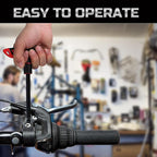 Lichamp 8 Pieces Metric T Handle Allen Wrench Set, 2-10 mm, Ball Head, Standard Long Tee Handle Allen Hex Key Set, Heavy Duty Excellent