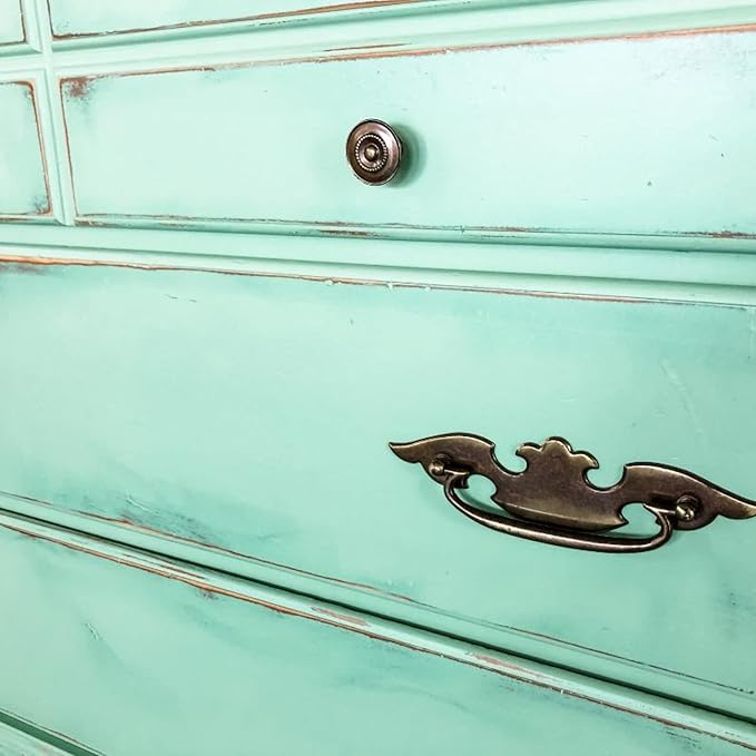 Dixie Belle Paint Company Chalk Finish Furniture Paint - Mint Julep (4oz) - Matte Mint Green Chic Chalk Mineral DIY Furniture Paint