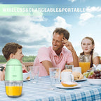 Food Processor - Cordless Mini Food Processor & Portable Small Food Chopper for Vegetables Fruit Salad Onion Garlic,Kitchen, 1.3Cup 10 0z,150 Watts,Glass Container Dishwasher Safe (Green)