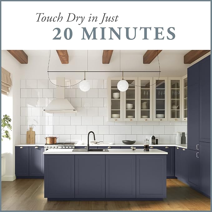 AMY HOWARD AT HOME Chalk-Based One Step Paint for Furniture, Cabinetry, Decor, Finish, and More | No Stripping, Sanding, or Priming | Dark Base | 16 Ounce | Good Man is Hard to Find