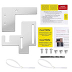 Generator Interlock Kit for Murray or Siemens 150-200 Amp Panels,7/8 to 1 1/4 Inch Breaker Spacing, Safe & Easy Home Generator Connection (SIE-P2)