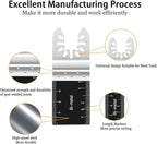 LEILUO 50 Pcs Bi-Metal Multitool Blades for Soft Metal Nails Wood Oscillating Saw Blades Universal Oscillating Tool Accessories with Storage Bag Compatible with DeWalt Makita Dremel and More