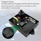 91365 RV Water Heater Ignition Control Circuit Board Kit Fit for Atwood Water heaters GC10A-4E GC6AA-10E GCH6A-10E GCH10A-4E Replace 91365 93305 91346 93851 91226 Gas Electric 12VDC