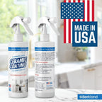 2-Pack Home Ceramic Coating for Stainless Steel, Glass and Countertops - Seal, Protect & Shine for the Kitchen & Bathroom - Fights Fingerprints, Grime and Stains in Your Life - 16 oz - Proof It Works