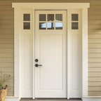 Amerdeco Front Door Lock Set with Double Cylinder Deadbolt, Black Exterior Entry Door Lever, Heavy Duty Entry Door Locksets for Left or Right Hand Exterior Door（Black 2 Pack）