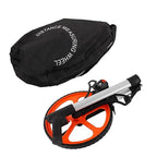 Manual Distance Measuring Wheel, 0-9999.9 ft Range, Nylon PC Aluminum Construction
