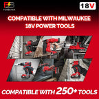 3.0Ah Replacement Battery for Milwaukee M18 Battery 48-11-1850 48-11-1852 48-11-1830, Compatible with Milwaukee 18V Battery Cordless Power Tools