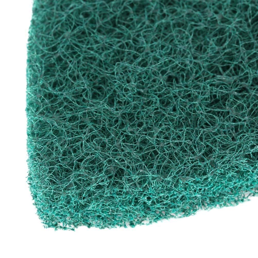 Fafeicy 5pcs Triangle Scouring Pad, Polishing Pad Self Adhesive Plate Grinding Machine Accessories, Industrial Cleaning Cloth