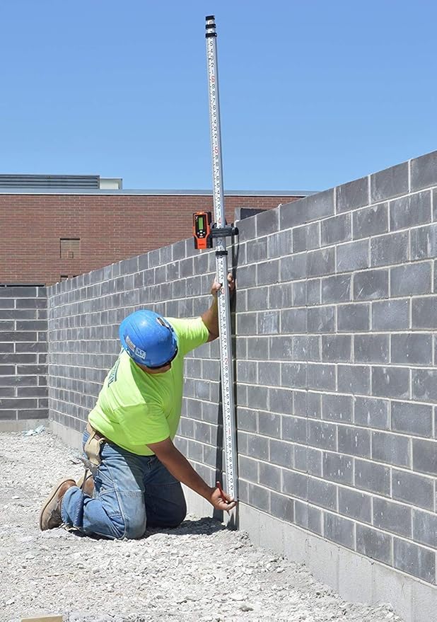 Johnson Level & Tool 99-028K Electronic Self-Leveling Dual Slope Horizontal/Vertical Rotary Laser System, Red, 1 Kit