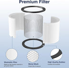 Cabiclean Foam Sleeve Filter for Shop-Vac 90304 90350 90333 Replacement for Most Wet/Dry Vacuum Cleaners 5 Gallon and Above, Compare to Part No.90304, 90585 (2+4)