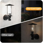 80W LED Corn Light Bulb(5 Pack),(800 Watt Equivalent) Fanless E26/E39 Medium/Large Mogul Base LED Cob Lamp 5000K Daylight 11,600LM for Outdoor Indoor Garage Warehouse Factory Workshop Street Backyard