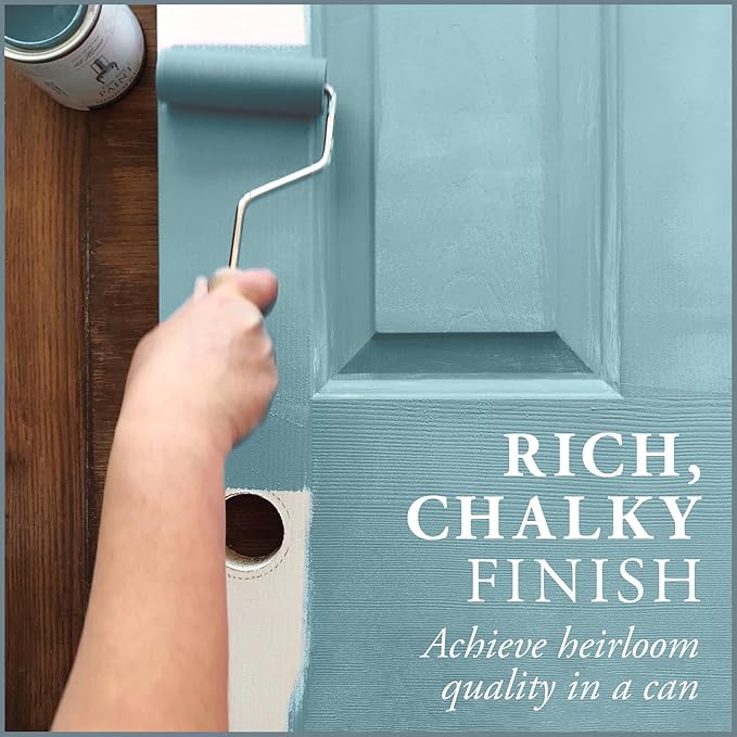 AMY HOWARD AT HOME Chalk-Based One Step Paint for Furniture, Cabinetry, Decor, Finish, and More | No Stripping, Sanding, or Priming | Light Base | 32 Ounce | Harbor Lights