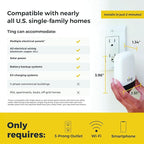 Electrical Fire Prevention Sensor & Service - Residential Use Only - 12 Months of Required Service Included - Home Fire Safety